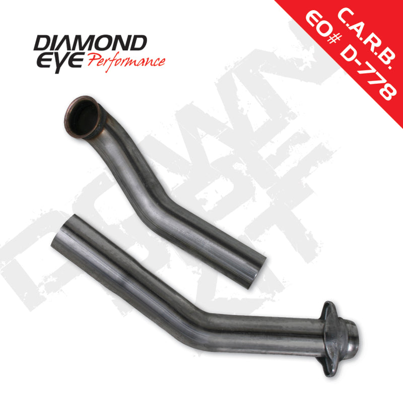 Load image into Gallery viewer, Diamond Eye KIT 3in Downpipe SS FORD 7.3L 94-97
