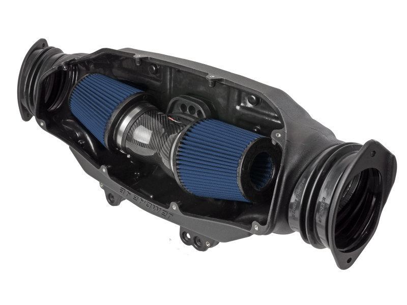 Load image into Gallery viewer, aFe Black Series Carbon Fiber Pro 5R Air Intake System 2020 Chevrolet Corvette C8 V8 6.2L
