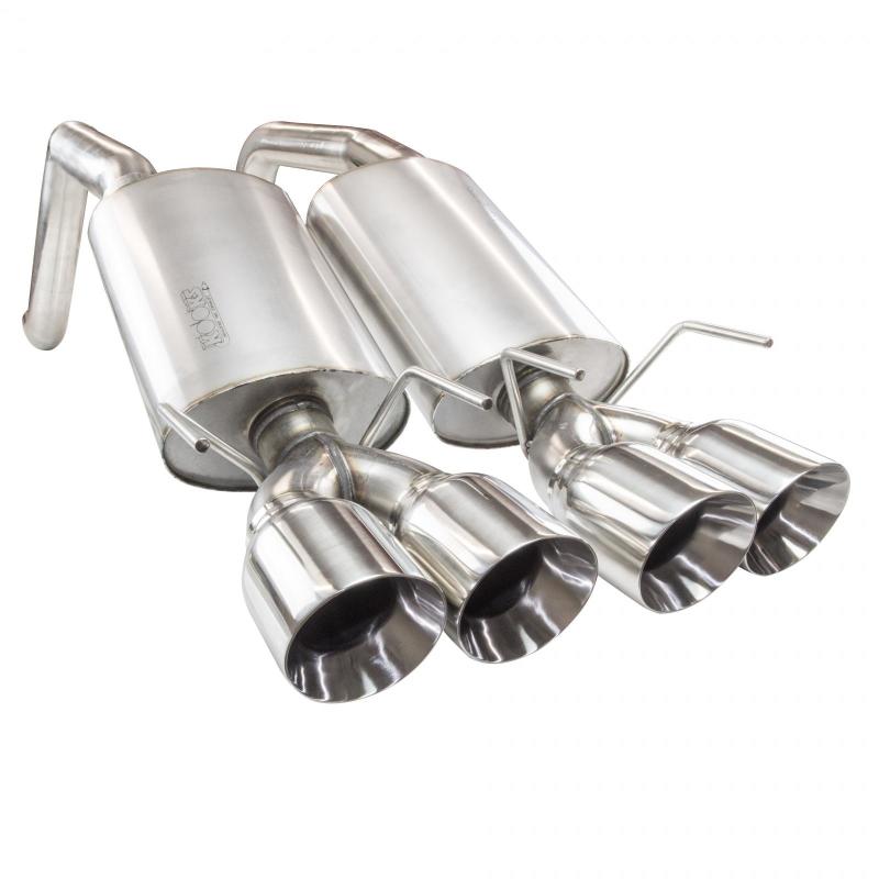 Load image into Gallery viewer, Kooks 06-13 Chevy Corvette C6 ZO6/ZR1 LS9/LS7 6.2L/7.0L OEM x 3in Axleback w/Pol tips
