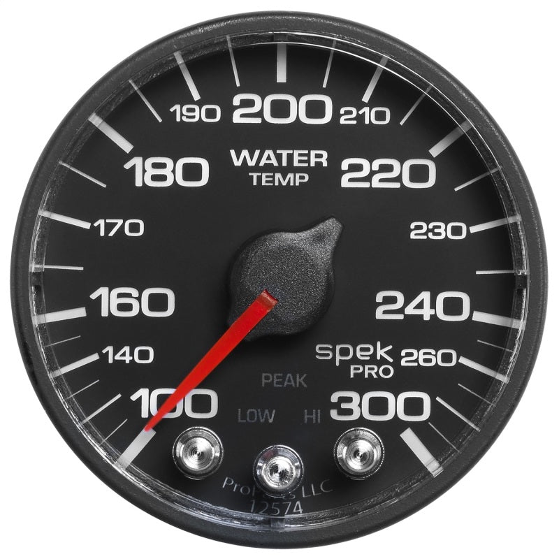 Load image into Gallery viewer, Autometer Spek-Pro - Nascar 2-1/16in Water Temp 100- 300F Bfb Ecu
