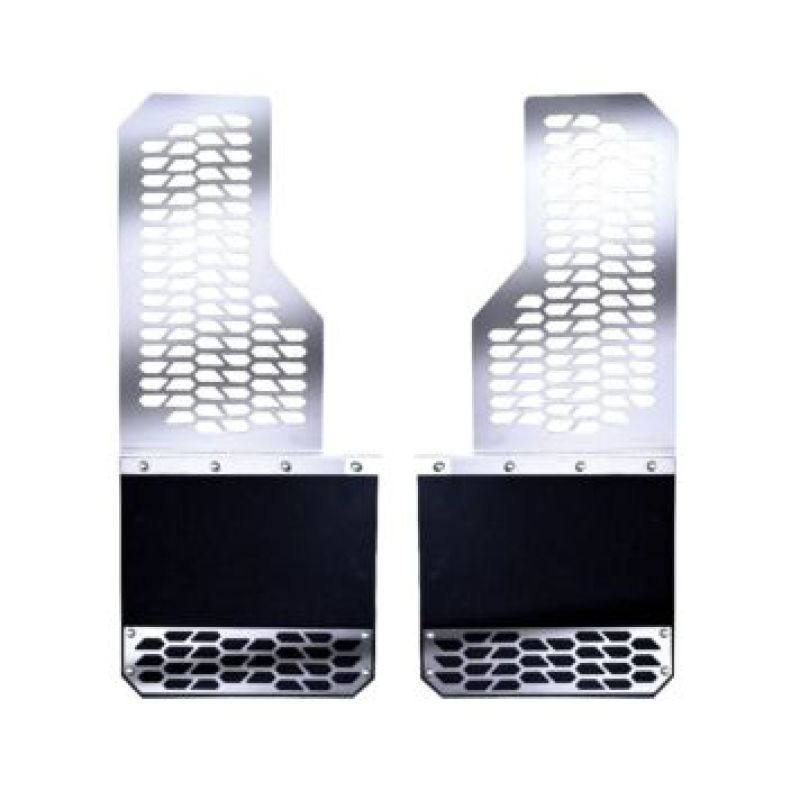 Load image into Gallery viewer, Putco 15-20 Ford F-150 - Set of 2 Mud Skins - Polished SS w/ Hex Shield
