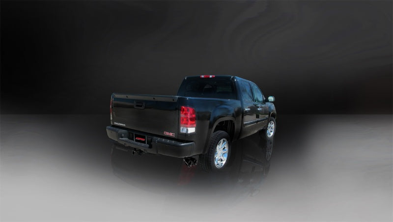 Load image into Gallery viewer, Corsa 2010-2013 Chevrolet Silverado Crew Cab/Short Bed 1500 4.8L V8 Black Sport Cat-Back Exhaust
