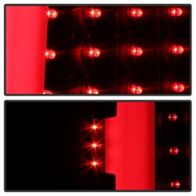 Load image into Gallery viewer, xTune 09-18 Dodge Ram 1500 LED Tail Lights - Black Smoke (ALT-ON-DR09-LBLED-BSM)
