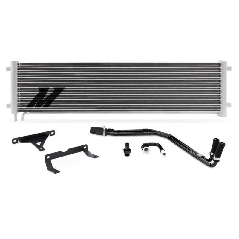 Load image into Gallery viewer, Mishimoto 17-19 Ford 6.7L Powerstroke Transmission Cooler Kit Silver
