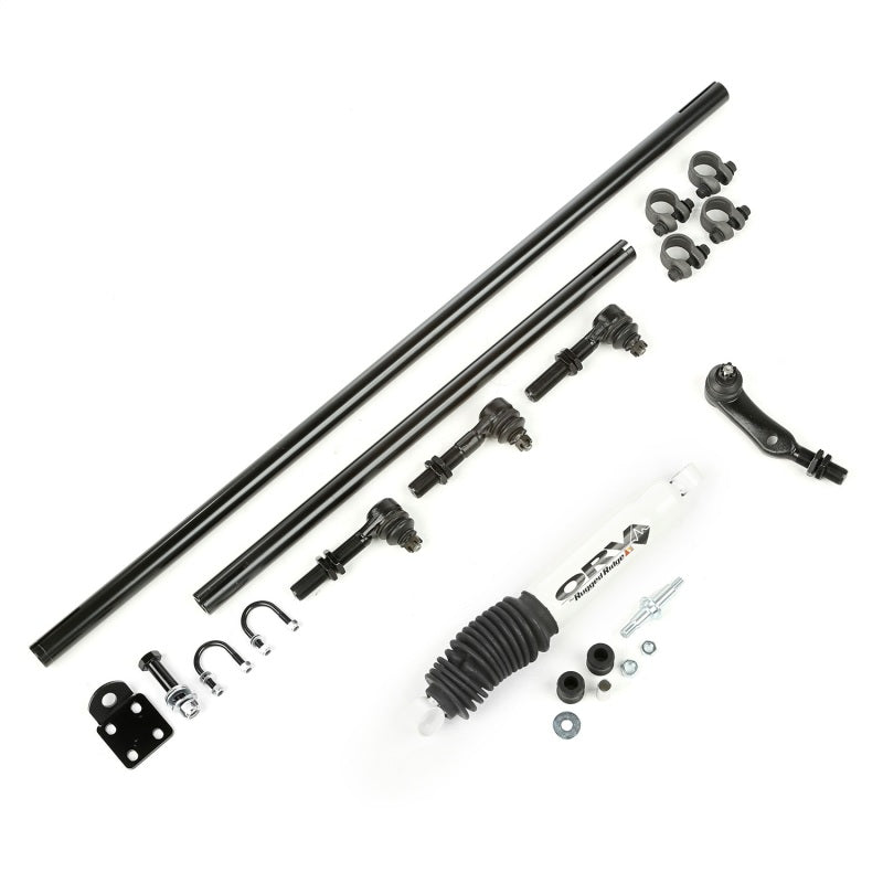 Load image into Gallery viewer, Rugged Ridge HD Steering Kit W/ Damper 84-06 Jeep XJ ZJ TJ

