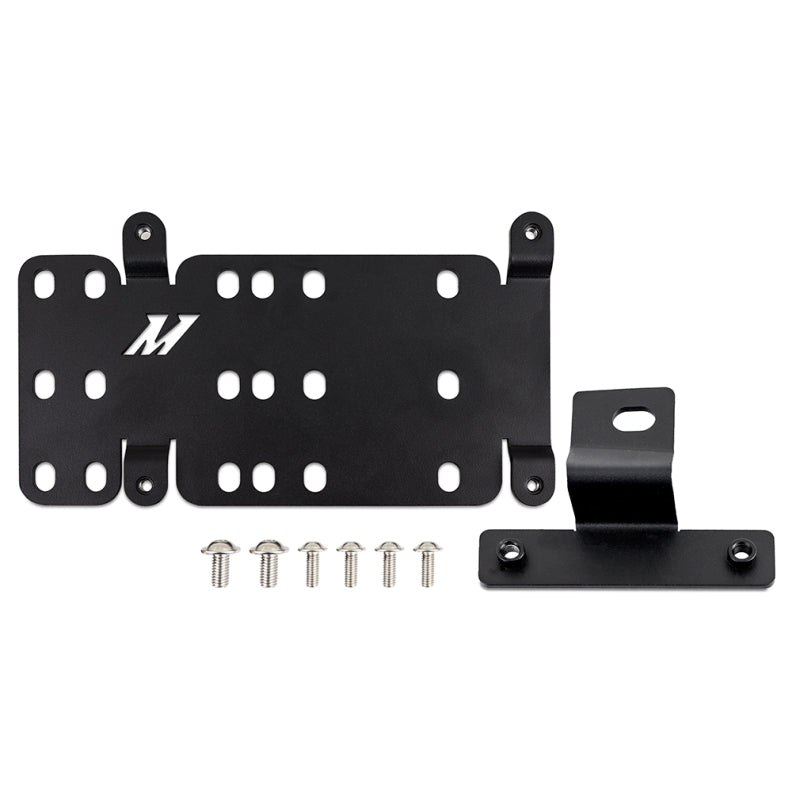 Load image into Gallery viewer, Mishimoto 2022+ Ford Bronco Capable Bumper License Plate Relocation
