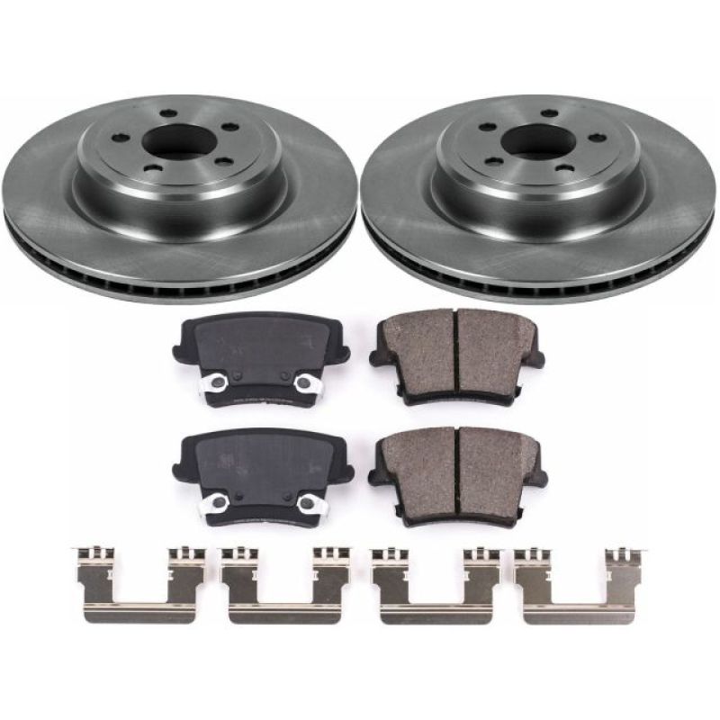 Load image into Gallery viewer, Power Stop 06-14 Dodge Charger Rear Autospecialty Brake Kit
