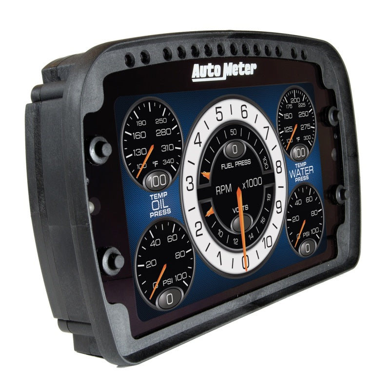 Load image into Gallery viewer, Autometer Racing Instrument Display Color LCD Including Shift and Alarm Lights Datalogging CD7
