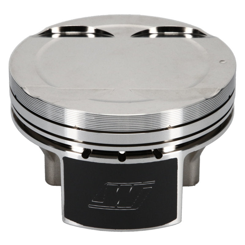 Load image into Gallery viewer, Wiseco Nissan VR38DETT 3.8L 95.58mm Std Bore 1.35inch CH -1.8 Dome Dish 9.5:1 Piston Kit
