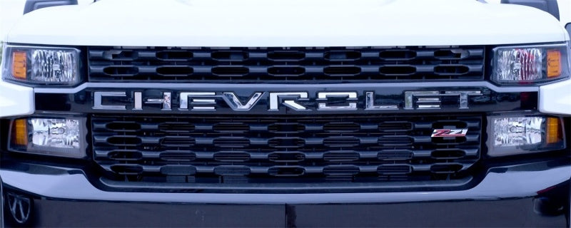 Load image into Gallery viewer, Putco 2020 Chevy Silverado HD - Grille Letters - Stainless Steel Chevrolet Letters
