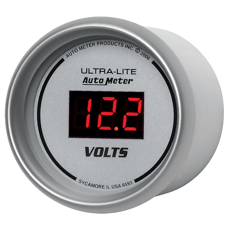 Load image into Gallery viewer, Autometer Ultra-Lite 2-1/16in 8-18 Volts Digital Voltmeter
