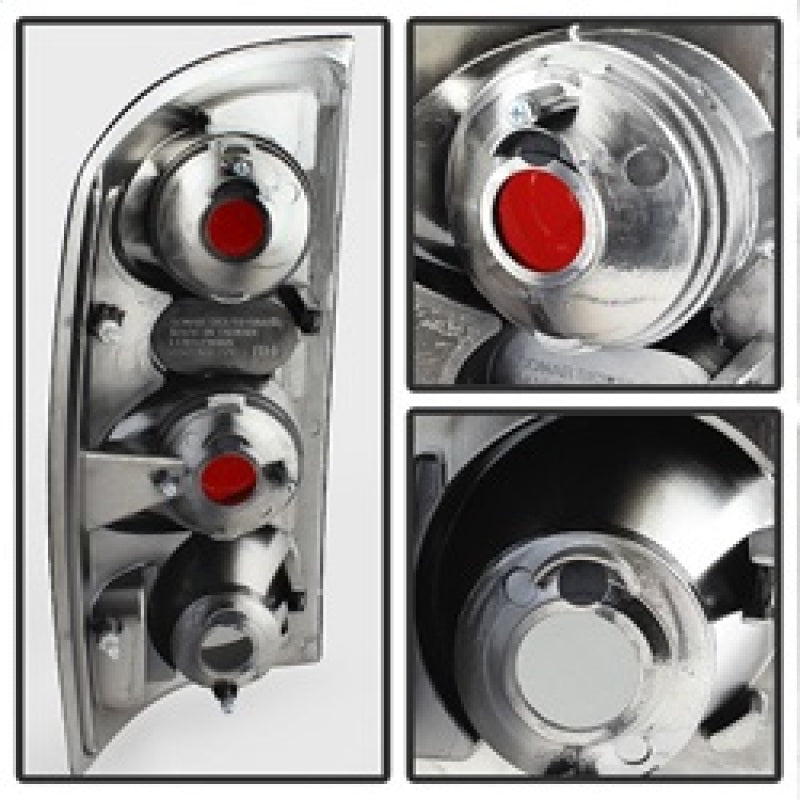 Load image into Gallery viewer, Spyder Dodge Ram 02-06 1500/Ram 2500/3500 03-06 Euro Style Tail Lights Black Smoke ALT-YD-DRAM02-BSM
