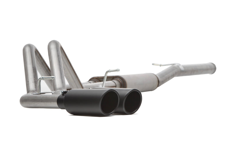 Load image into Gallery viewer, Gibson 2008 Nissan Titan SE 5.6L 2.5in Cat-Back Dual Sport Exhaust - Black Elite
