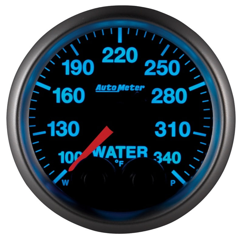 Load image into Gallery viewer, Autometer Elite 52mm 100-340 Deg F Water Temperature Peak and Warn Gauge w/ Electonic Control
