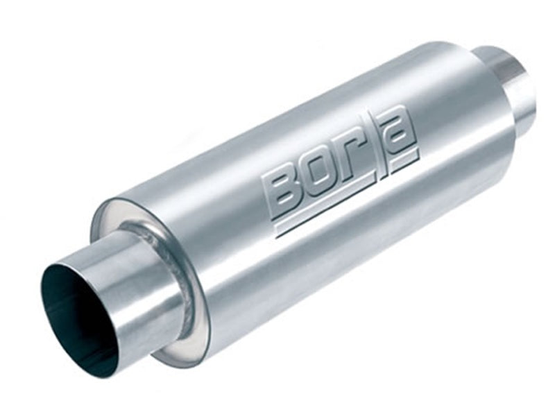 Load image into Gallery viewer, Borla XR-1 Multi-Core 4in Ctr-Ctr Round 16in x 6.25in Rotary Engine Equipped Racing Muffler
