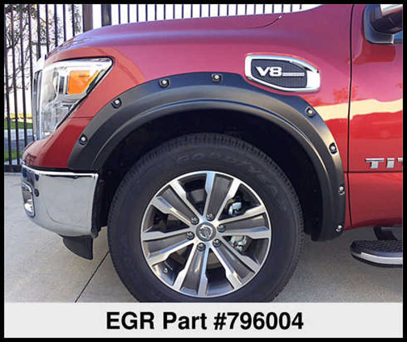 Load image into Gallery viewer, EGR 2017 Nissan Titan Bolt-On Look Fender Flares - Set
