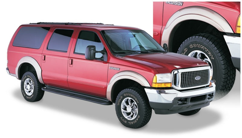 Load image into Gallery viewer, Bushwacker 00-05 Ford Excursion OE Style Flares 4pc - Black
