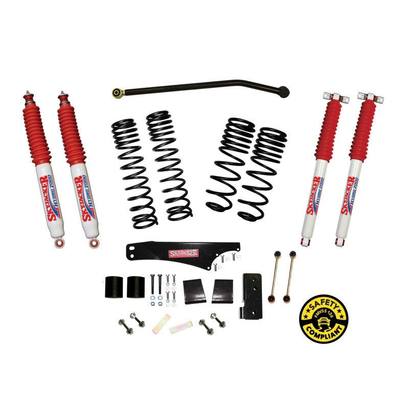 Load image into Gallery viewer, Skyjacker 2007-2018 Jeep Wrangler (JK) Suspension Lift Kit w/ Hydro Shocks
