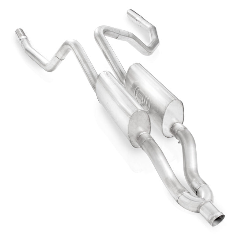 Load image into Gallery viewer, Stainless Works 2009-16 Dodge Ram 5.7L Truck Exhaust 3in Y-Pipe S-Tube Mufflers Under Bumper Exit
