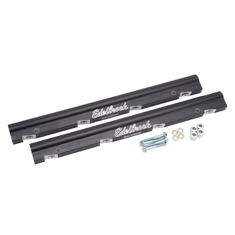 Load image into Gallery viewer, Edelbrock Fuel Rail Kit for LS3 Super Victor EFI Manifold 28215 -8 A N Ends

