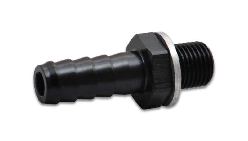 Load image into Gallery viewer, Vibrant Aluminum Metric to Barb Fitting Male M18 x 1.5 to 3/8in Barb
