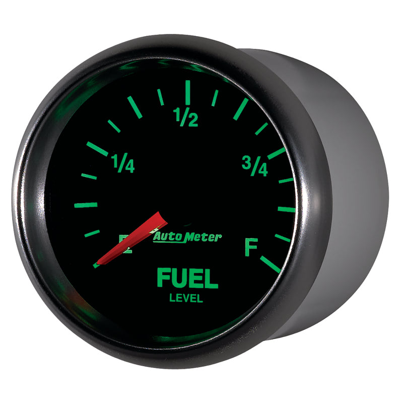 Load image into Gallery viewer, Autometer GS 2 1/16in. 0-280 Ohms Fuel Level Gauge - Stepper Motor
