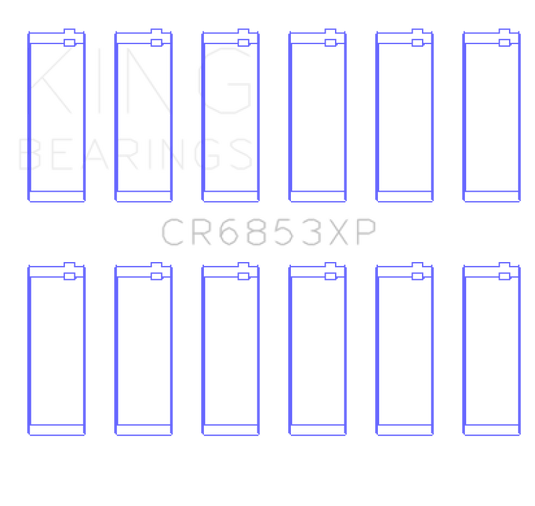 King Engine Bearings BMW Performance Rod Bearing Set - Size STD