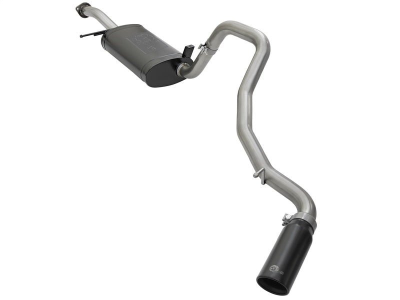 Load image into Gallery viewer, aFe MACHForce XP 2-1/2in 304 SS Cat Back Exhaust w/ Black Tips 2001-2016 Nissan Patrol (Y61) 4.8L

