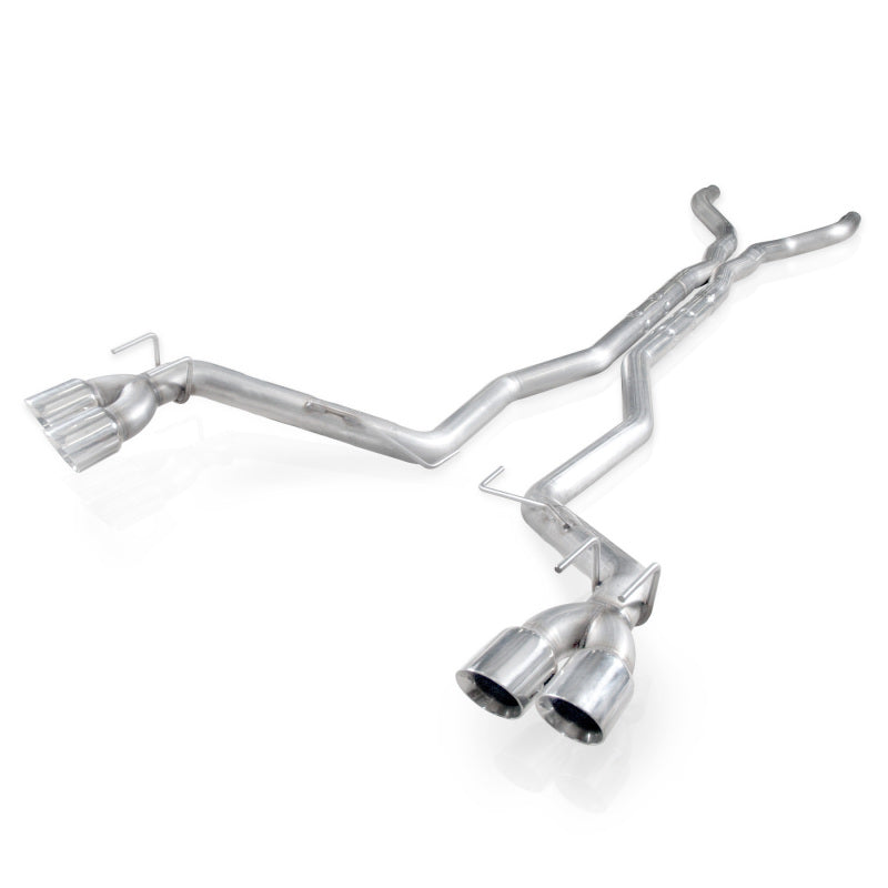 Load image into Gallery viewer, Stainless Works 2012-15 Camaro ZL1 6.2L 3in Catback Dual Chambered Exhaust X-Pipe Resonator Deletes
