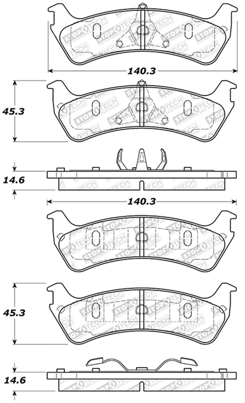 Load image into Gallery viewer, StopTech Street Select Brake Pads
