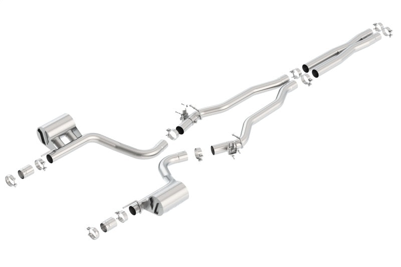 Load image into Gallery viewer, Borla 2015 Dodge Charger Hellcat 6.2L V8 ATAK Catback Exhaust w/ Valves No Tips Factory Valance
