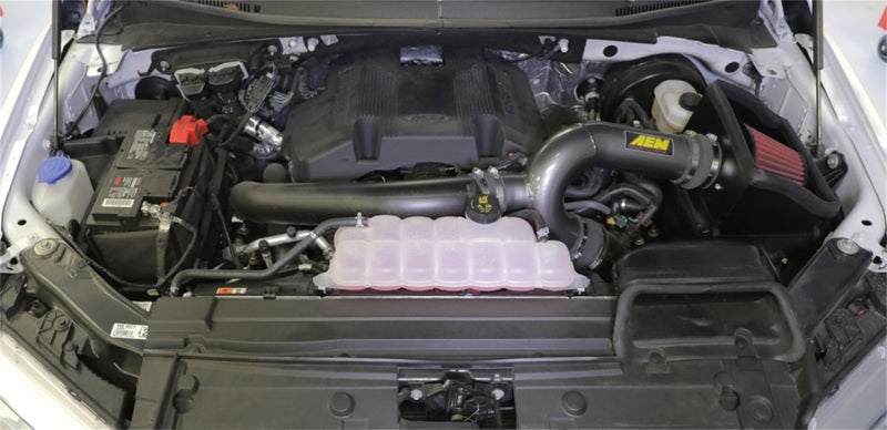 Load image into Gallery viewer, AEM 17-18 Ford F-150 3.5L V6 F/I Gunmetal Gray Cold Air Intake
