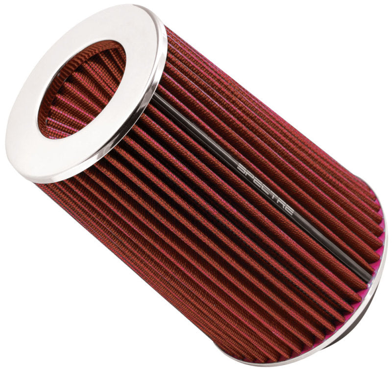 Load image into Gallery viewer, Spectre Adjustable Conical Air Filter 9-1/2in. Tall (Fits 3in. / 3-1/2in. / 4in. Tubes) - Red
