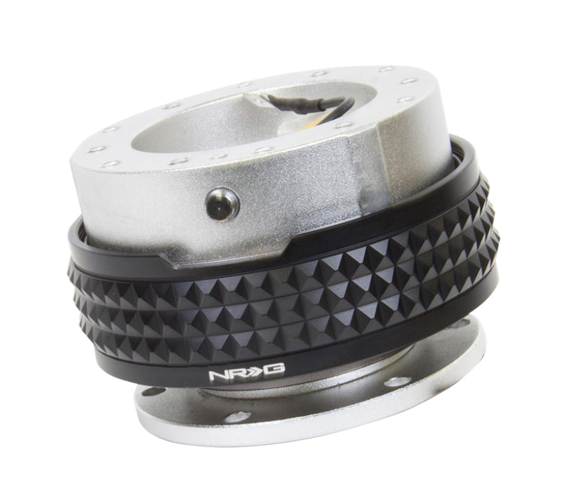 Load image into Gallery viewer, NRG Quick Release Kit - Pyramid Edition - Silver Body / Black Pyramid Ring
