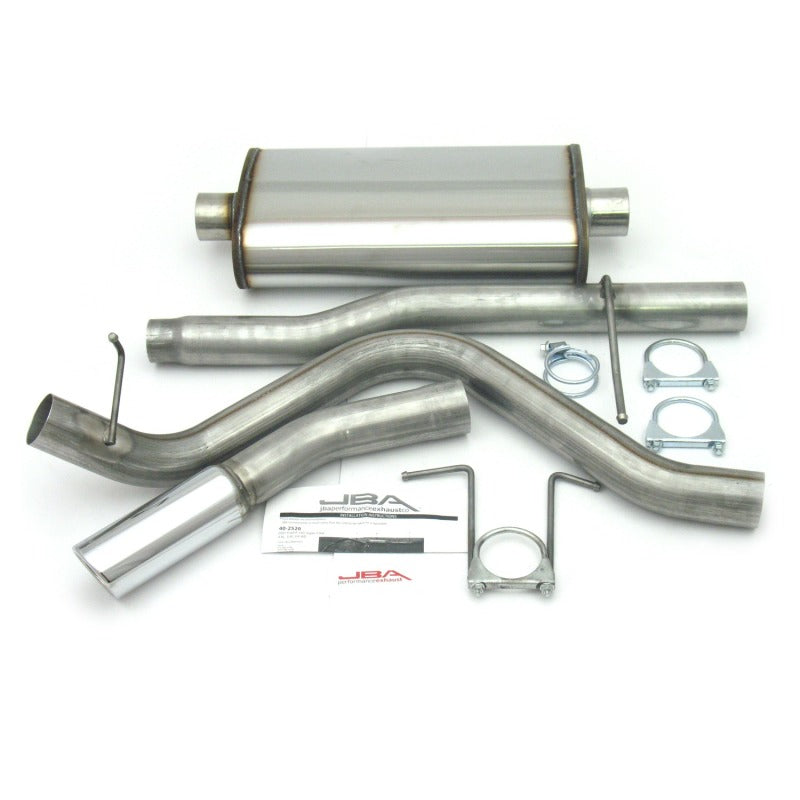 Load image into Gallery viewer, JBA 01-03 Ford F-150 Super Crew 4.6L/5.4L 409SS Pass Side Single Exit Cat-Back Exhaust
