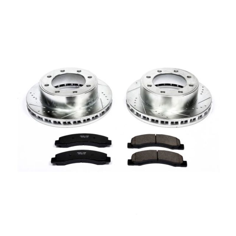Load image into Gallery viewer, Power Stop 00-05 Ford Excursion Front Z23 Evolution Sport Brake Kit
