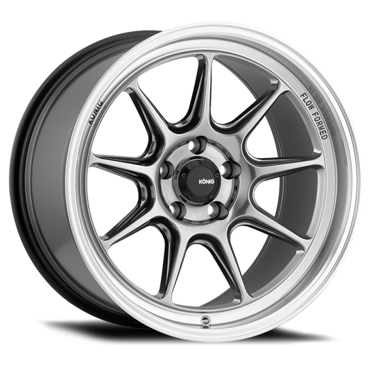 Konig Countergram 18x10.5B 5x120 ET25 Hyper Chrome / Machined Lip