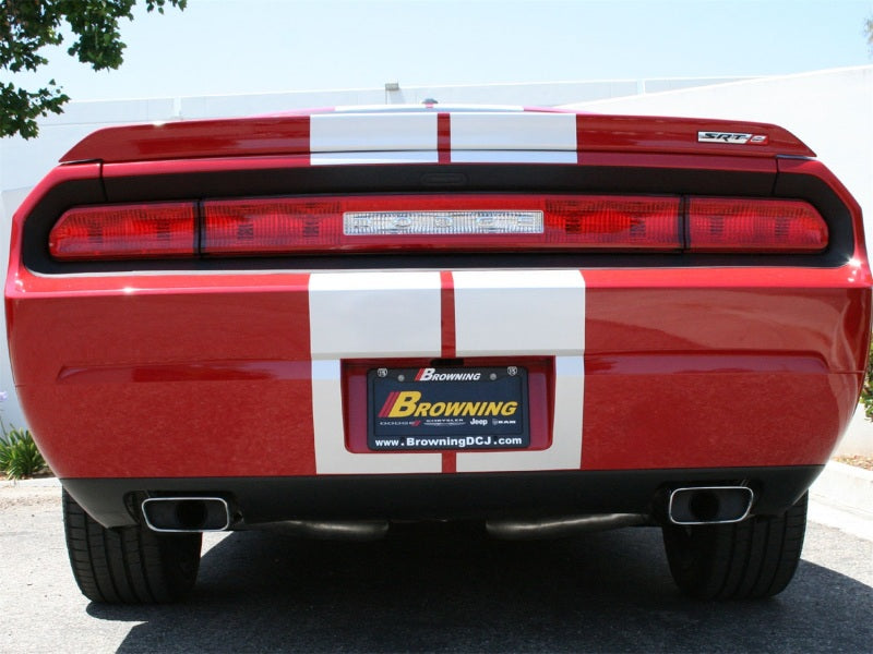 Load image into Gallery viewer, aFe MACHForce XP Exhausts Cat-Back SS-409 EXH CB Dodge Challenger SRT-8 08-12 V8-6.1/6.4L
