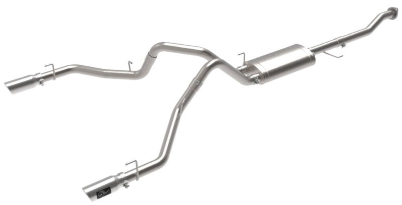 Load image into Gallery viewer, aFe Vulcan Series 3in 304SS Cat-Back w/ Polished Tips 15-20 Ford F-150 V6 2.7L/35L(tt) / V8 5.0L
