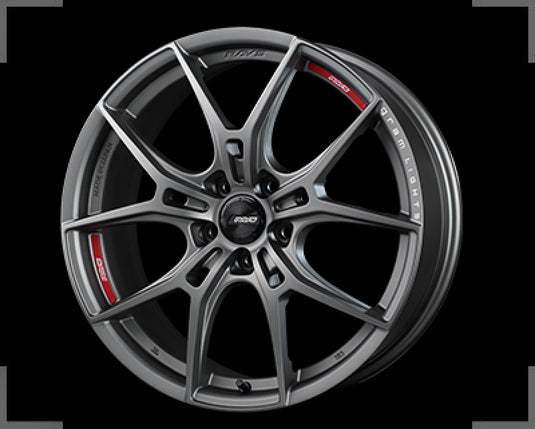 Gram Lights 57FXZ Overseas 18x8.0 +45 5x112 Matte Graphite w/Machining Wheel