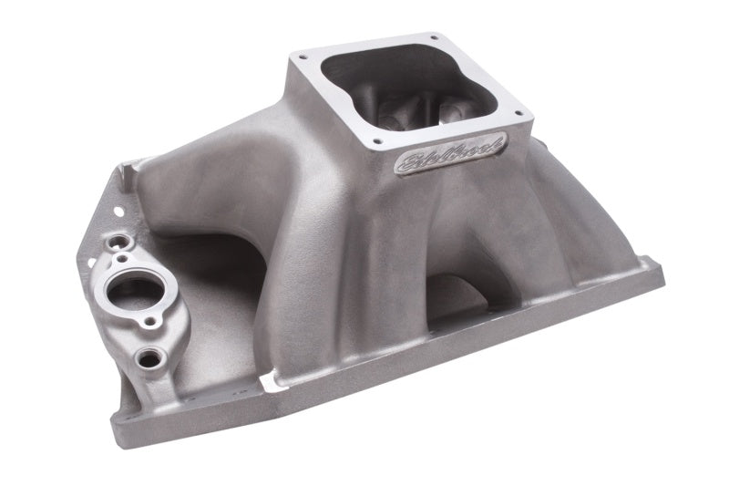 Load image into Gallery viewer, Edelbrock Manifold Big Victor II BBC w/ Edelbrock Profiler or Dart Big Chief Heads Dominator Flange
