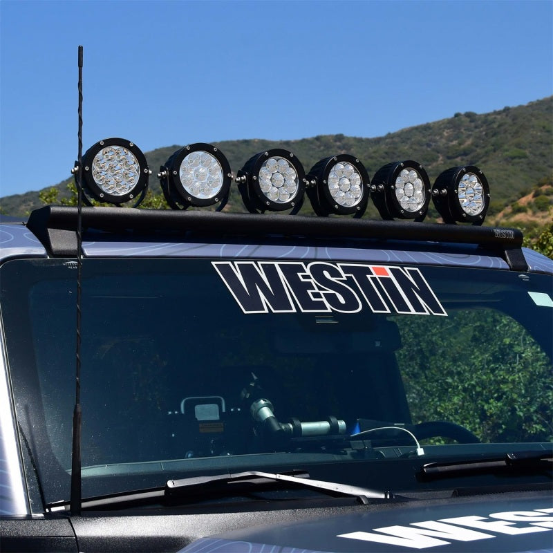 Load image into Gallery viewer, Westin 21-23 Ford Bronco (Excl. Bronco Sport) XTS Overhead Light Mount - Tex. Blk
