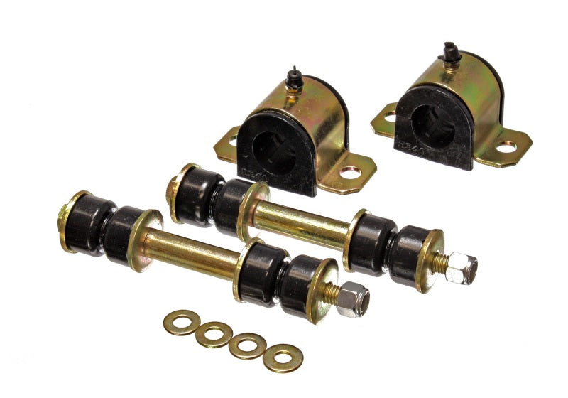 Load image into Gallery viewer, Energy Suspension 95-00 Toyota Pickup 2WD (Exc T-100/Tundra) Black 25mm Front Sway Bar Bushing Set
