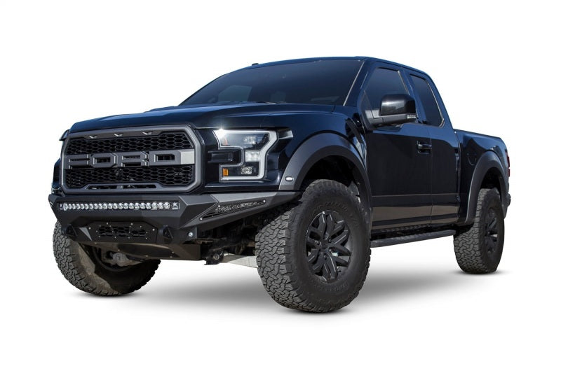 Load image into Gallery viewer, Addictive Desert Designs 17-18 Ford F-150 Raptor Stealth Fighter Front Bumper
