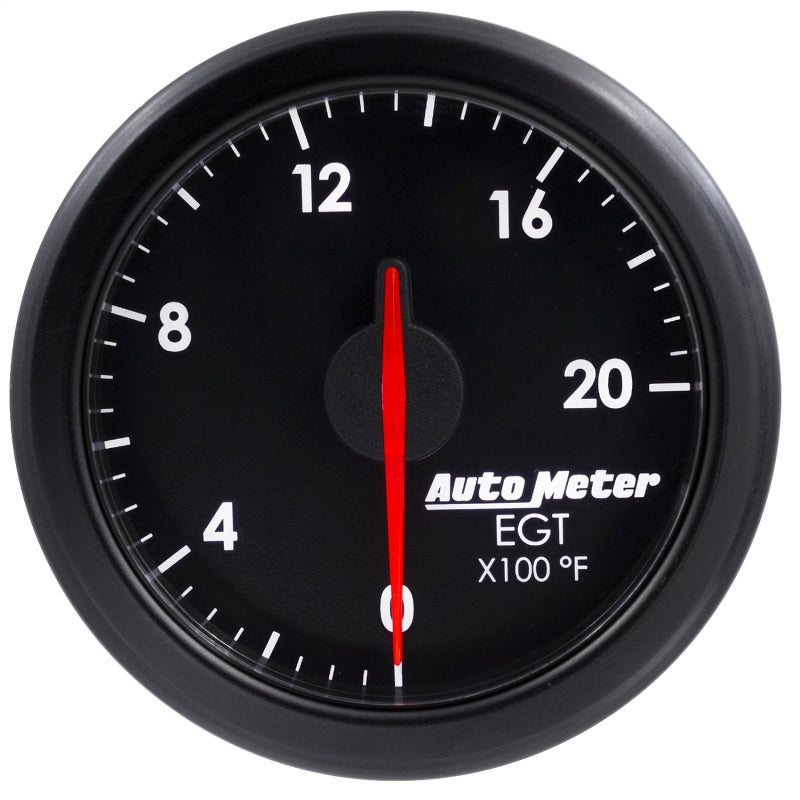 Load image into Gallery viewer, Autometer Airdrive 2-1/16in EGT Gauge 0-2000 Degrees F - Black
