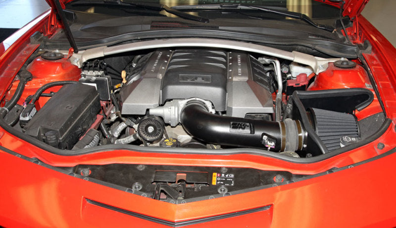 Load image into Gallery viewer, K&amp;N 10-13 Chevy Camaro 6.2L V8 Black Performance Intake Kit
