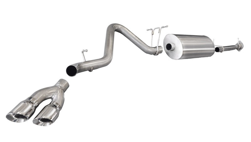 Load image into Gallery viewer, Corsa 2011-2013 Chevrolet Silverado Ext. Cab/Std. Bed 2500 6.0L V8 Polished Sport Cat-Back Exhaust
