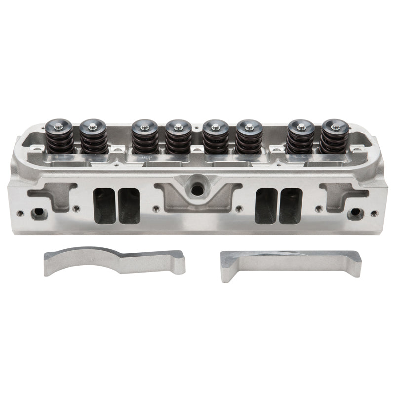 Load image into Gallery viewer, Edelbrock Cylinder Head SB Chrysler Victor In-Line 16 Complete w/ Solid Roller Springs
