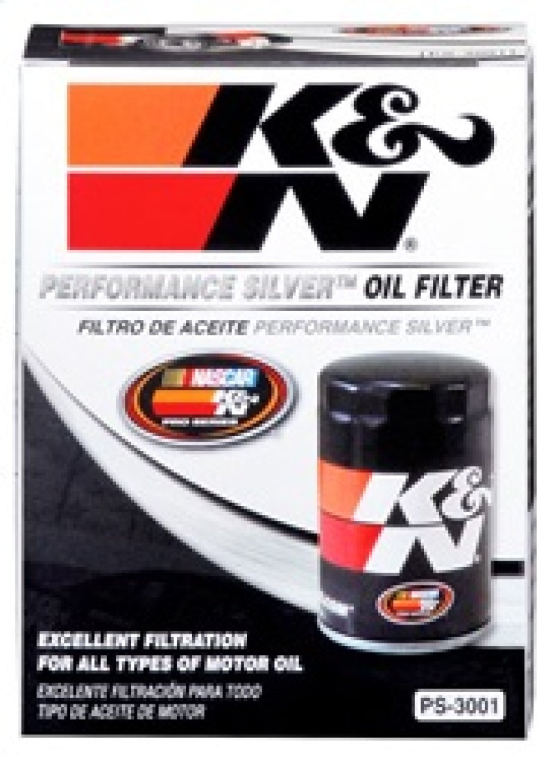 Load image into Gallery viewer, K&amp;N Oil Filter for Ford/Audi/VW/Toyota/Mercury/Mazda/Nissan/Dodge/Lincoln/Volvo 3.656in OD
