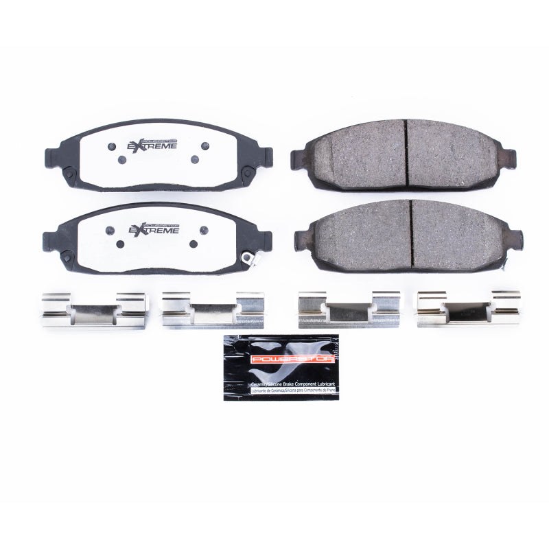 Load image into Gallery viewer, Power Stop 06-10 Jeep Commander Front Z26 Extreme Street Brake Pads w/Hardware
